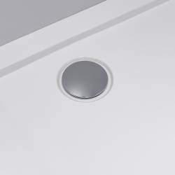 KABINA PRYSZNICOWA PROSTOKĄTNA KIRA CHROM 120X80 CM KIRA-120X80