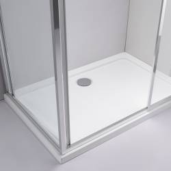 KABINA PRYSZNICOWA PROSTOKĄTNA KIRA CHROM 120X90 CM KIRA-120X90