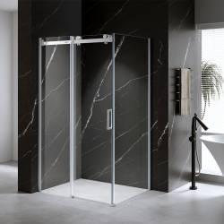 KABINA PRYSZNICOWA PROSTOKĄTNA KZ202C BIAŁA 120x90 CM KZ202C-WH-120X90