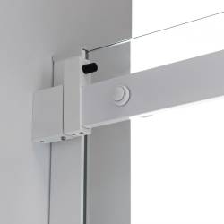 KABINA PRYSZNICOWA PROSTOKĄTNA KZ202C BIAŁA 120x90 CM KZ202C-WH-120X90