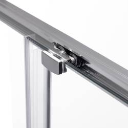 KABINA PRYSZNICOWA PROSTOKĄTNA SUPER SLIM NOVA CHROM 120x80 CM 6 MM NOVA-CH-120X80
