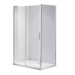 KABINA PRYSZNICOWA PROSTOKĄTNA SUPER SLIM NOVA CHROM 120x90 CM 6 MM NOVA-CH-120X90