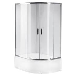 KABINA PRYSZNICOWA Z BRODZIKIEM MAJA PRAWA CHROM 115x85 CM 5MM MAJA-CH-R-115X85