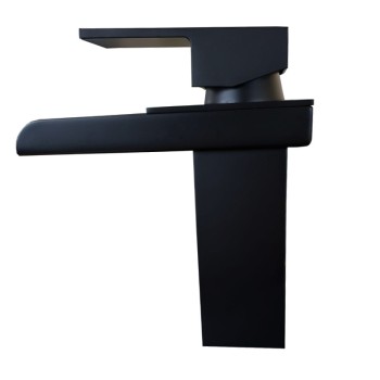 Bateria łazienkowa umywalkowa kaskada FSM012B black
