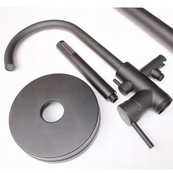 Bateria łazienkowa wolnostojąca black WSH2012B