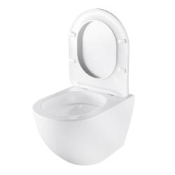 ZESTAW PODTYNKOWY WC STELAŻ GEBERIT DUOFIX MISKA NERO-WH-03 PRZYCISK DELTA 50 BIAŁY