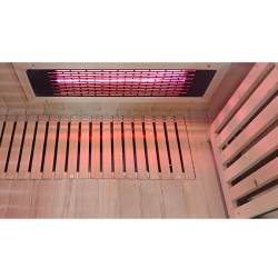 SAUNA KOMBO INFRARED/FIŃSKA HELSI3 Z PIECEM 6kW 3-4 OSOBOWA 160x160 CM 2w1 HELSI3