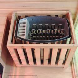 SAUNA KOMBO INFRARED/FIŃSKA HELSI3 Z PIECEM 6kW 3-4 OSOBOWA 160x160 CM 2w1 HELSI3