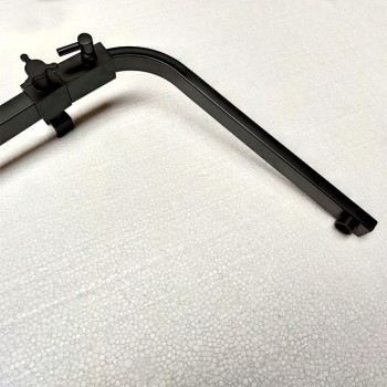 Bateria prysznicowa z deszcownicą TSM154B Czarna