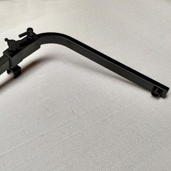 Bateria prysznicowa z deszcownicą TSM154B Czarna