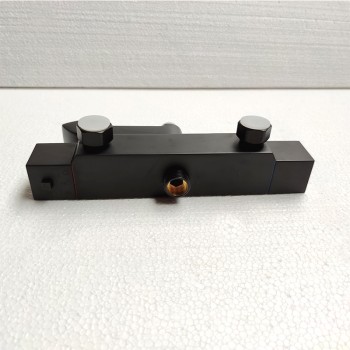 Bateria prysznicowa z deszcownicą TSM154B Czarna