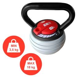 HANTEL KETTLEBELL REGULOWANY 18 KG RP16-18 RP16-18