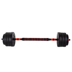 HANTLE BITUMICZNE REGULOWANE ZESTAW 2x20 KG+SZTANGA+UCHWYTY KETTLEBELL RP12-40 RP12-40
