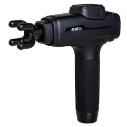 PISTOLET DO MASAŻU MOCNY MASAŻER DO PLECÓW CIAŁA MASSAGE GUN 100W + 12 KOŃCÓWEK RP20 RP20