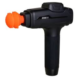 PISTOLET DO MASAŻU MOCNY MASAŻER DO PLECÓW CIAŁA MASSAGE GUN 100W + 12 KOŃCÓWEK RP20 RP20