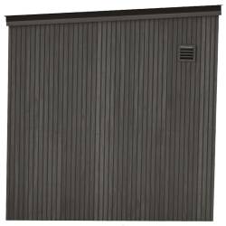 SAUNA OGRODOWA FIŃSKA ALTANKA ESPO-BLACK Z PIECEM 8kW 6-8 OSOBOWA 236x213 CM ESPO-BLACK