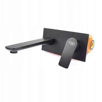 Bateria umywalkowa podtynkowa czarna FSM05K