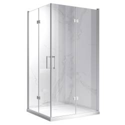 KABINA PRYSZNICOWA PROSTOKĄTNA KZ13A BIAŁA 100x90 CM KZ13A-WH-100X90