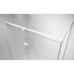 KABINA PRYSZNICOWA PROSTOKĄTNA KZ03A BIAŁA 100x90 CM KZ03A-WH-100X90