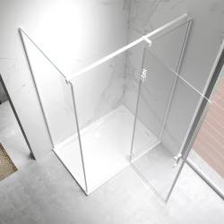 KABINA PRYSZNICOWA PROSTOKĄTNA KZ03C BIAŁA 120x90 CM KZ03C-WH-120X90