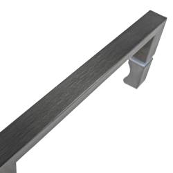 DRZWI PRYSZNICOWE KZ09B SZCZOTKOWANA STAL 105-110 CM 8 MM KZ09B-GR-BR-110