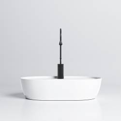 UMYWALKA NABLATOWA CERAMICZNA OWALNA EMI-WH-605 BIAŁY EMI-WH-605