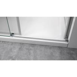 DRZWI PRYSZNICOWE KZ09F CHROM 145-150 CM 8 MM KZ09F-150
