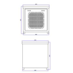 WANNA LODOWA COLD TUB KRIOTERAPIA MORSOWANIE POLAR-ICE-BL 172X87 POLAR-ICE-BL