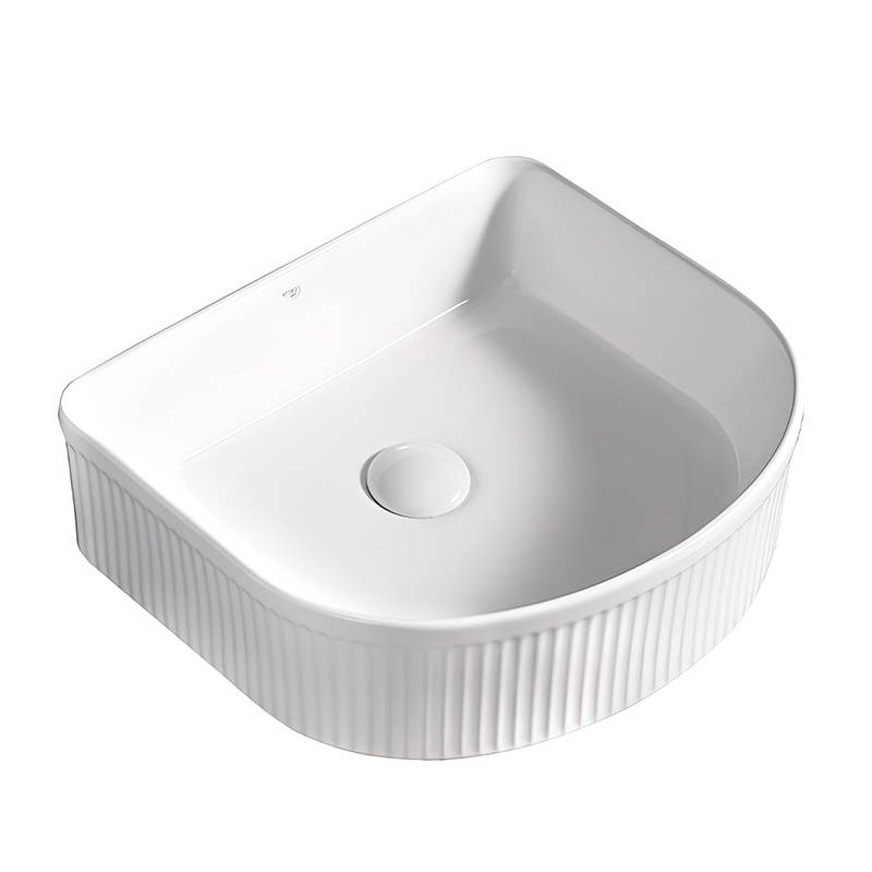 UMYWALKA NABLATOWA CERAMICZNA FINO-WH-400 BIAŁA FINO-WH-400