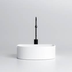 UMYWALKA NABLATOWA CERAMICZNA FINO-WH-400 BIAŁA FINO-WH-400