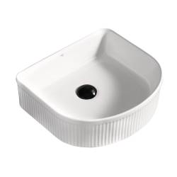 UMYWALKA NABLATOWA CERAMICZNA FINO-WH-400 BIAŁA FINO-WH-400
