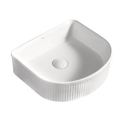 UMYWALKA NABLATOWA CERAMICZNA FINO-WH-400 BIAŁA FINO-WH-400