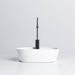 UMYWALKA NABLATOWA CERAMICZNA OWALNA EMI-WH-510 BIAŁY EMI-WH-510