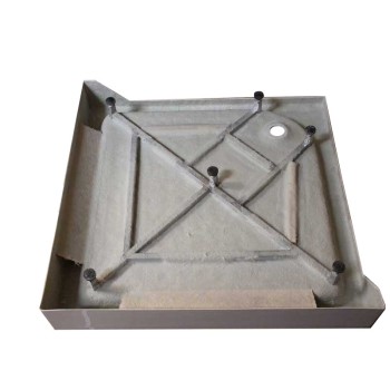 Brodzik kwadratowy 90x90 SXL02B white biały syfon 15cm głęboki wysoki