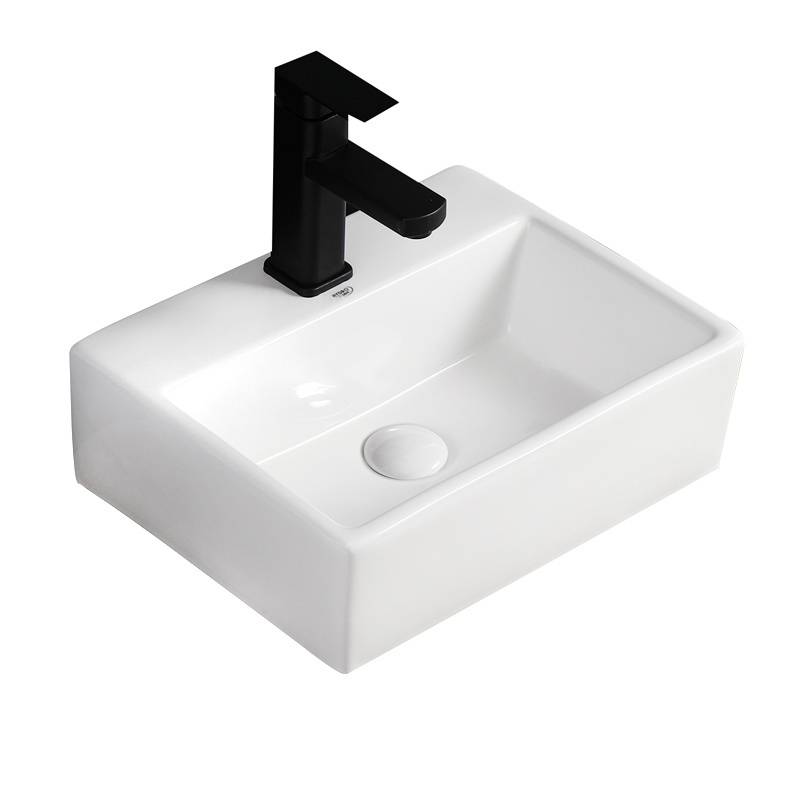 UMYWALKA NABLATOWA CERAMICZNA PROSTOKĄTNA VIVA-WH-400 BIAŁA VIVA-WH-400