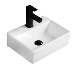 UMYWALKA NABLATOWA CERAMICZNA PROSTOKĄTNA VIVA-WH-400 BIAŁA VIVA-WH-400