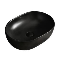 UMYWALKA NABLATOWA CERAMICZNA OWALNA NEO-MTB-480 CZARNY MAT NEO-MTB-480