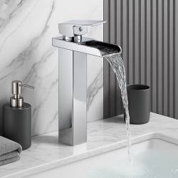 BATERIA UMYWALKOWA ŁAZIENKOWA STOJĄCA F012H-CH CHROM F012H-CH