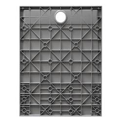 BRODZIK PRYSZNICOWY KAMIENNY PROSTOKĄTNY SLIM RIKO SZARY 140x90 CM RIKO-GR-140X90