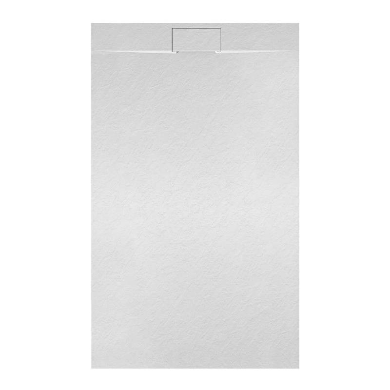 BRODZIK PRYSZNICOWY KAMIENNY PROSTOKĄTNY SLIM MIKO BIAŁY 120x90 CM MIKO-WH-120X90