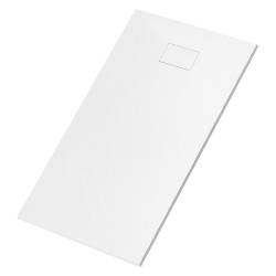 BRODZIK PRYSZNICOWY KAMIENNY PROSTOKĄTNY SLIM JUKO BIAŁY 140x90 CM JUKO-WH-140X90