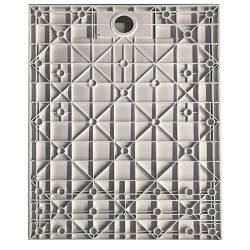 BRODZIK PRYSZNICOWY KAMIENNY PROSTOKĄTNY SLIM DEKO BIAŁY 140x90 CM DEKO-WH-140X90