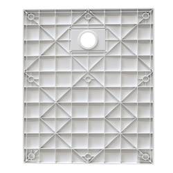 BRODZIK PRYSZNICOWY KAMIENNY KWADRATOWY SLIM MIKO BIAŁY 90x90 CM MIKO-WH-90