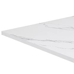BRODZIK PRYSZNICOWY KAMIENNY KWADRATOWY SLIM RIKO BIAŁY WZÓR MARMUR 80x80 MAR-RIKO-WH-80