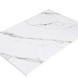 BRODZIK PRYSZNICOWY KAMIENNY PROSTOKĄTNY SLIM RIKO BIAŁY WZÓR MARMUR 90x80 MAR-RIKO-WH-90X80