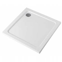 Kopia - BRODZIK PRYSZNICOWY KWADRATOWY SLIM ST02B BIAŁY 90x90 CM ST02B-WH-90