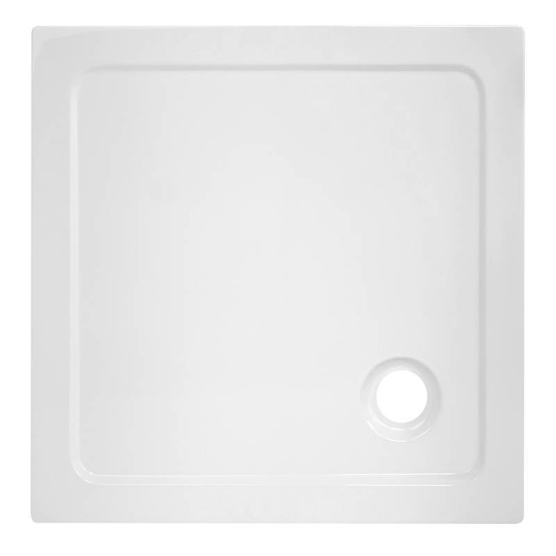 BRODZIK PRYSZNICOWY KWADRATOWY SLIM ST02D BIAŁY 100x100 CM ST02D-WH-100