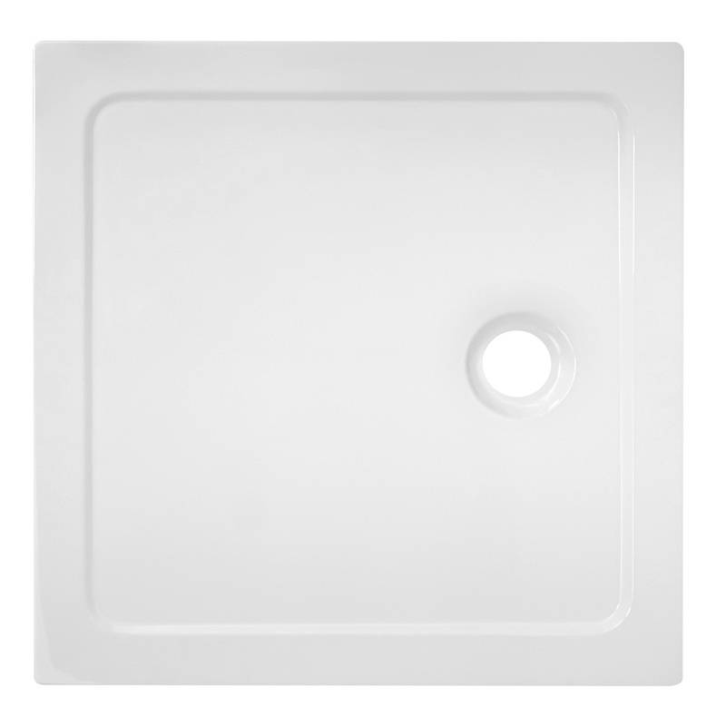 Kopia - BRODZIK PRYSZNICOWY KWADRATOWY SLIM ST06A BIAŁY 100x100 CM ST06A-WH-100