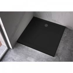 Kopia - BRODZIK PRYSZNICOWY KWADRATOWY SLIM ST06A CZARNY 100x100 CM ST06A-BL-100