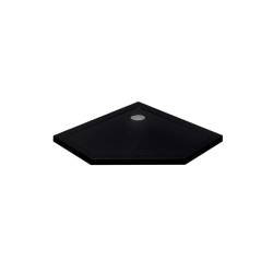 Kopia - BRODZIK PRYSZNICOWY PIĘCIOKĄTNY SLIM ST08B CZARNY 90x90 CM ST08B-BL-90